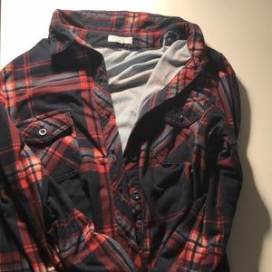 Plaid shirt, very soft, in perfect condition.